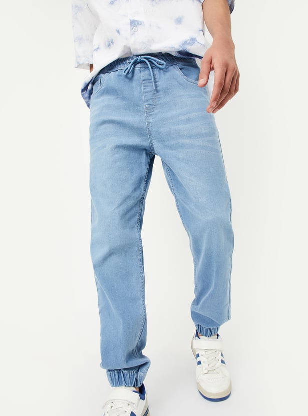 Boys Washed Jogger Jeans