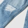 Girls Distressed Slim Fit Jeans - Image 4