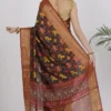 Black Katan Silk Saree - Silk Mark Certified - Image 5