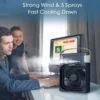 Portable Air Conditioner, Mini Cooling Fan. Perfect this USB-powered mini AC Multicolor - Image 3