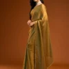 Zimichoo Two Tone Chiffon Saree - Image 2